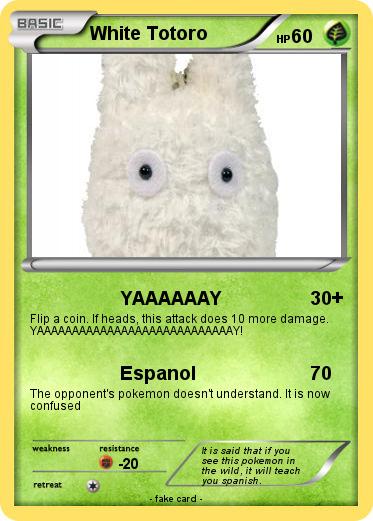 Pokemon White Totoro