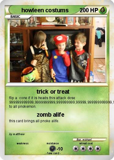 Pokemon howleen costums