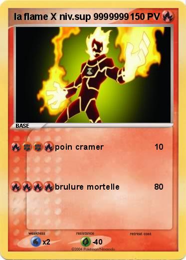 Pokemon la flame X niv.sup 9999999