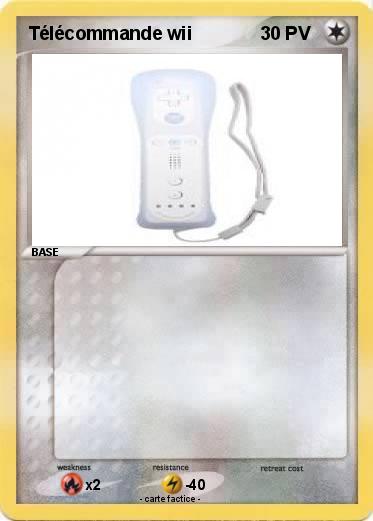 Pokemon Télécommande wii