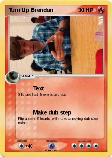 Pokemon Turn Up Brendan