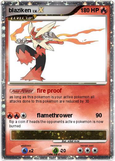 Pokemon blaziken