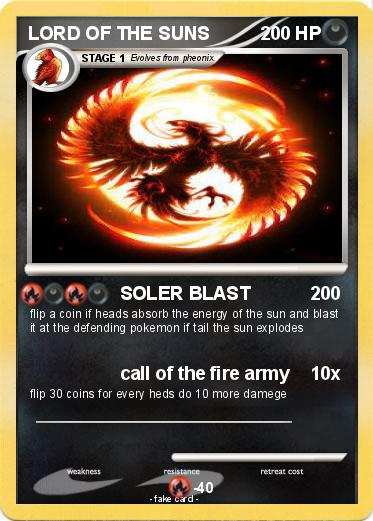 Pokemon LORD OF THE SUNS