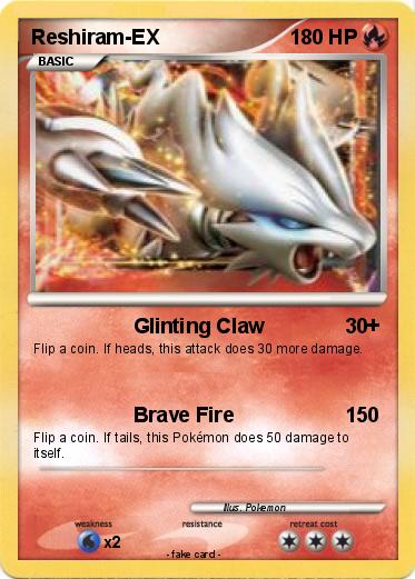 Pokemon Reshiram-EX