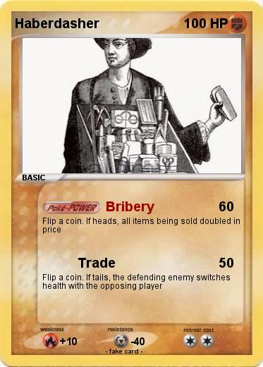 Pokemon Haberdasher