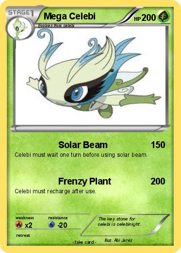 Pokemon Mega Celebi