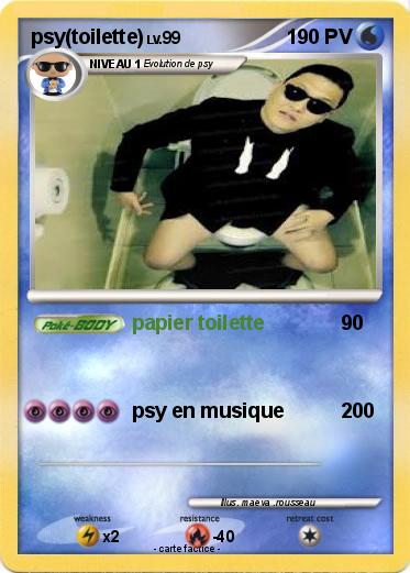 Pokemon psy(toilette)
