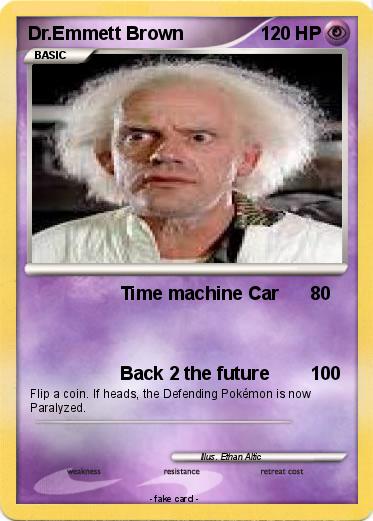 Pokemon Dr.Emmett Brown