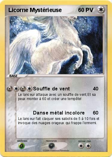 Pokemon Licorne Mystérieuse