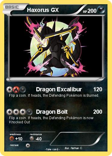 Pokemon Haxorus GX