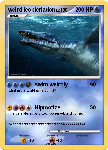 Pokemon weird leoplerladon