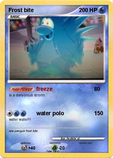 Pokemon Frost bite