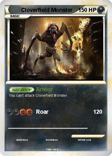 Pokemon Cloverfield Monster