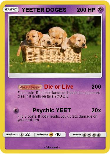 Pokemon YEETER DOGES