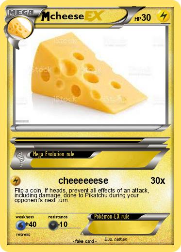 Pokemon cheese