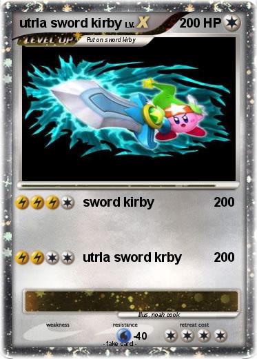 Pokemon utrla sword kirby