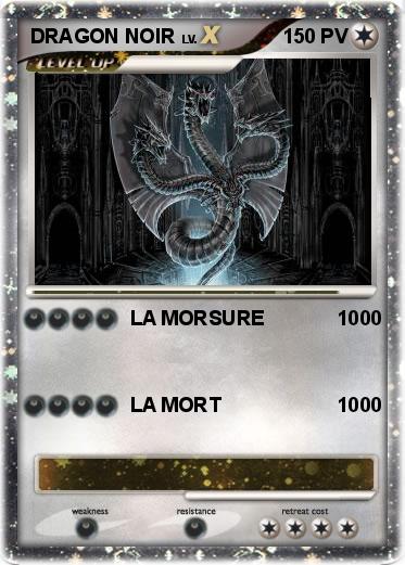 Pokemon DRAGON NOIR