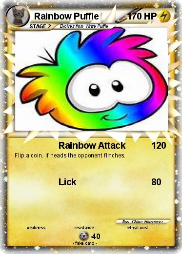 Pokemon Rainbow Puffle