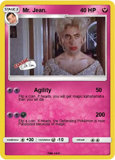 Pokemon Mr. Jean.