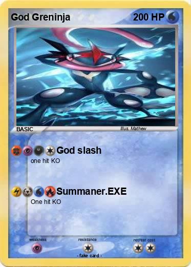 Pokemon God Greninja