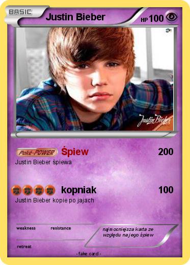 Pokemon Justin Bieber