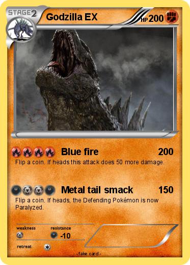 Pokemon Godzilla EX