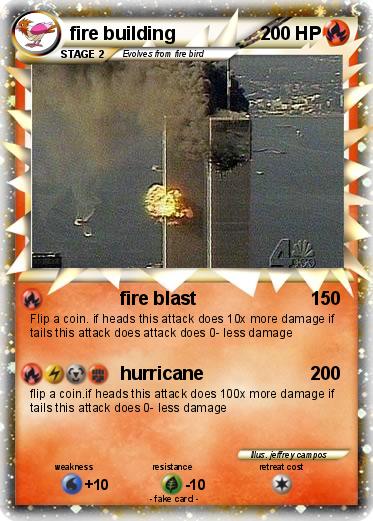 Pokemon fire building
