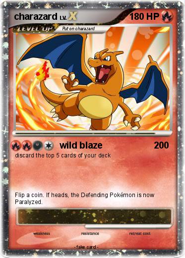 Pokemon charazard