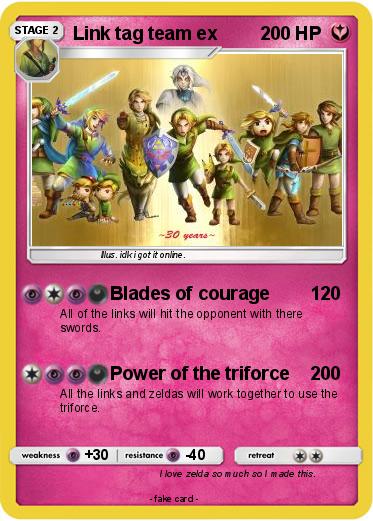 Pokemon Link tag team ex