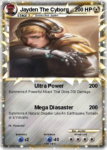 Pokemon Jayden The Cyborg