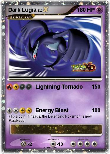 Pokemon Dark Lugia