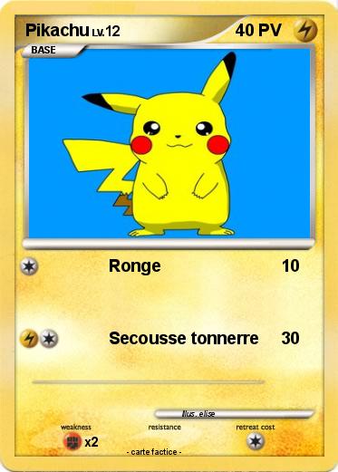 Pokemon Pikachu