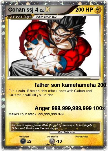 Pokemon Gohan ssj 4