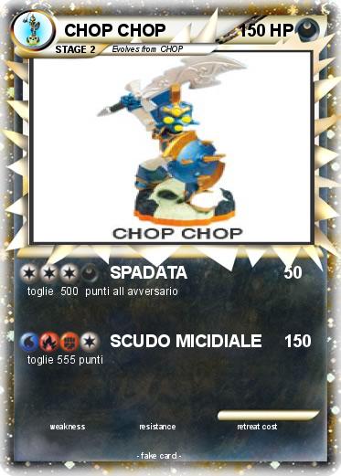 Pokemon CHOP CHOP