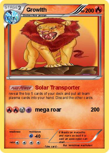 Pokemon Growlth