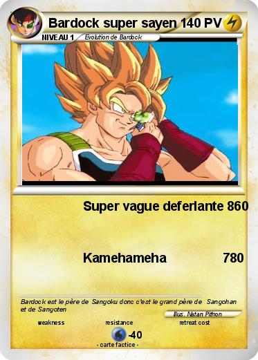 Pokemon Bardock super sayen