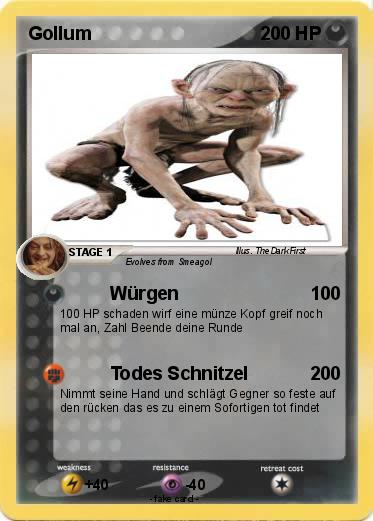 Pokemon Gollum
