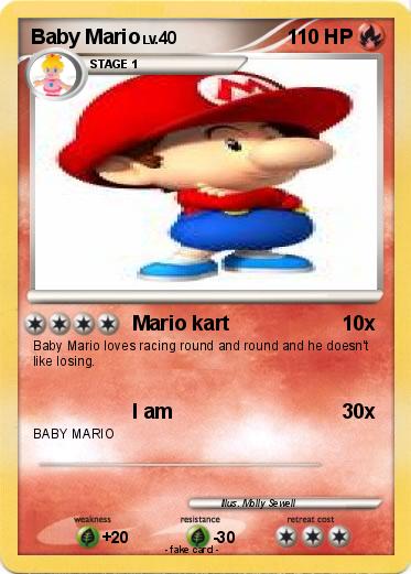 Pokemon Baby Mario