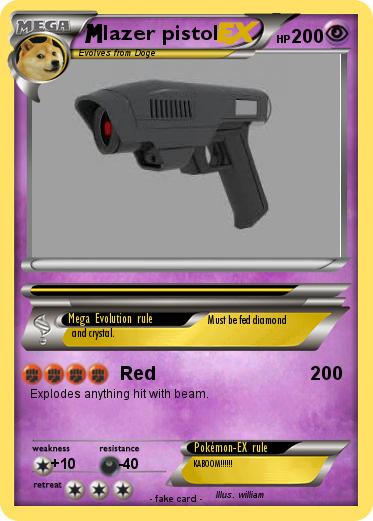 Pokemon lazer pistol