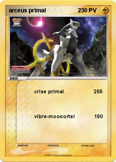 Pokemon arceus primal                    2
