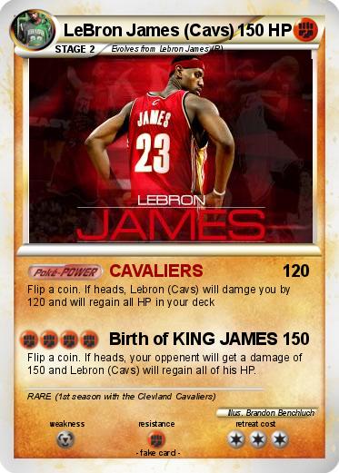 Pokemon LeBron James (Cavs)