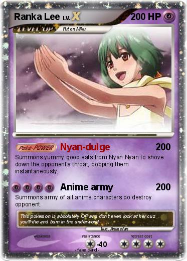 Pokemon Ranka Lee
