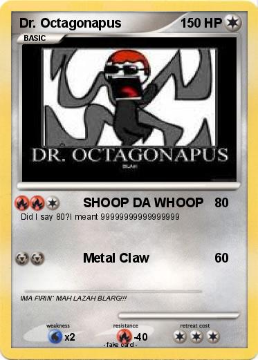 Pokemon Dr. Octagonapus