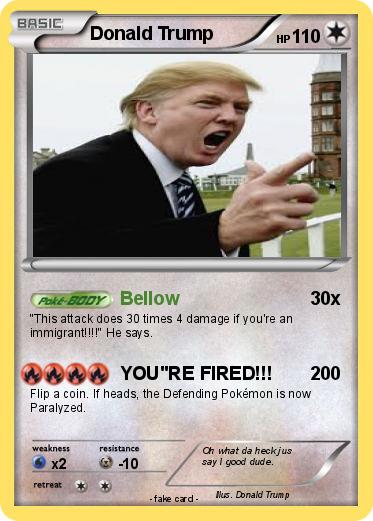 Pokemon Donald Trump