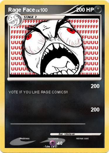 Pokemon Rage Face