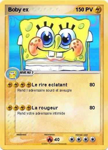 Pokemon Boby ex
