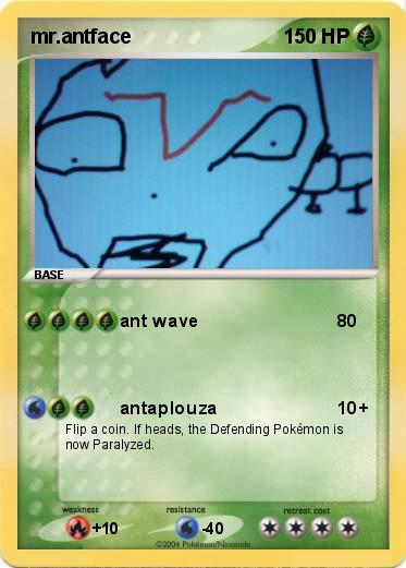 Pokemon mr.antface