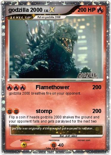 Pokemon godzilla 2000