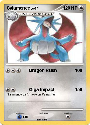 Pokemon Salamence