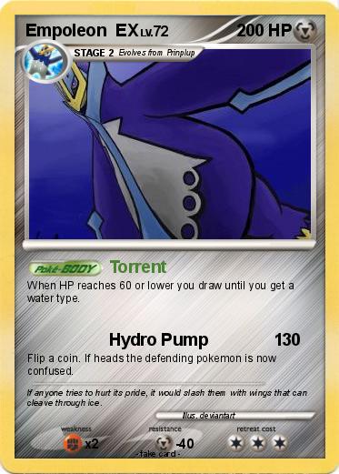 Pokemon Empoleon  EX
